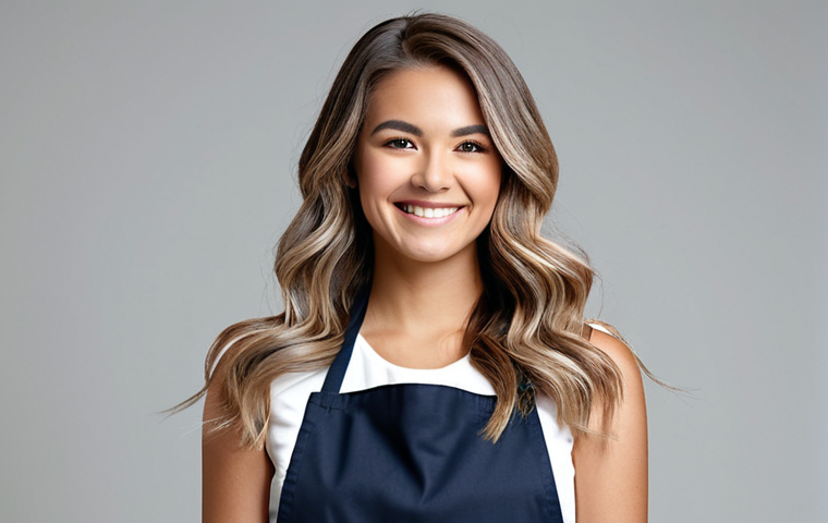 헤어디자이너 포트폴리오 제작법 - Professional Hair Stylist Portfolio Photo**

A professional hairstylist, fully clothed in appropriat...