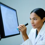 헤어디자이너 필독 서적 추천 - **Prompt 1: The Art of Trichology and Hair Science**
    "A highly professional and elegant female t...